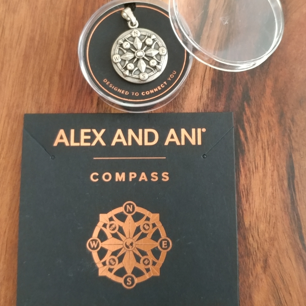 NWT Alex and Ani Compass Charm